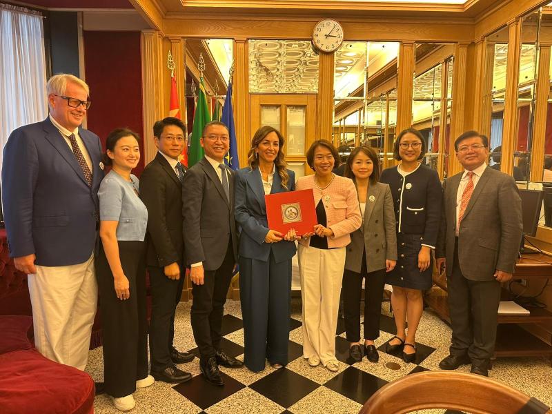 20250924_Mtg-w-Maria-Domenica-Castellone-Vice-President-of-Italian-Senate