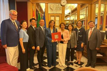 20250924_Mtg-w-Maria-Domenica-Castellone-Vice-President-of-Italian-Senate